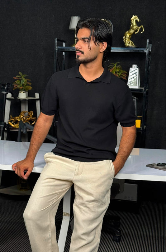 THE SEINA SHORT SLEEVE POLO